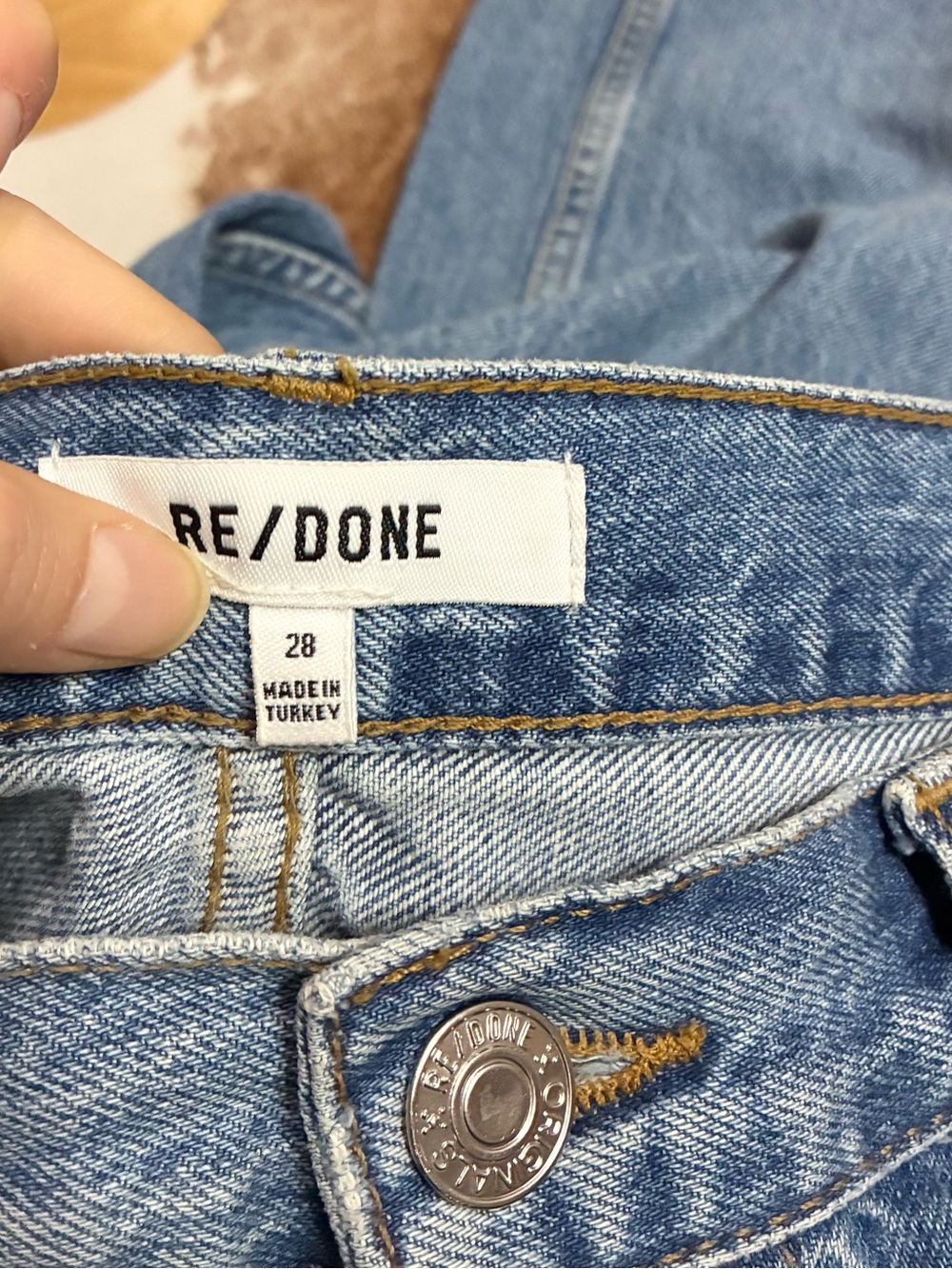 Re/Done 90s High Loose Jeans - Picture 5 of 8